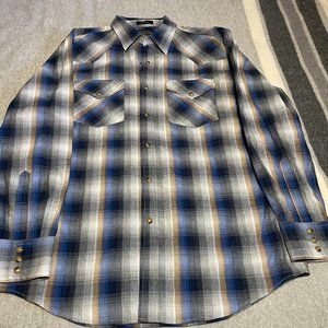 Pendleton Frontier Shirt snap buttons